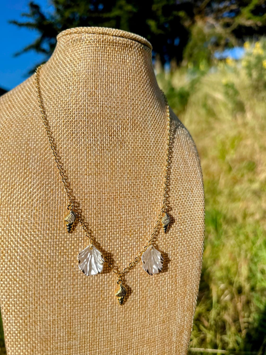 Coral Chain Necklace