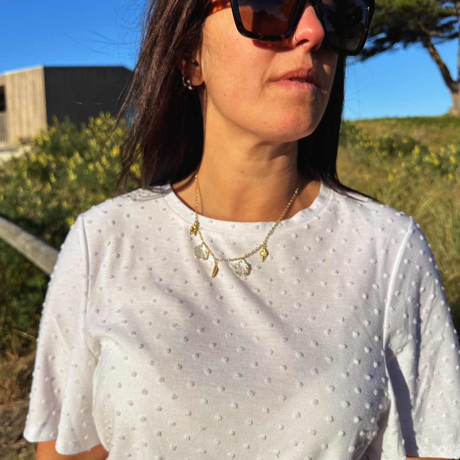 Coral Chain Necklace