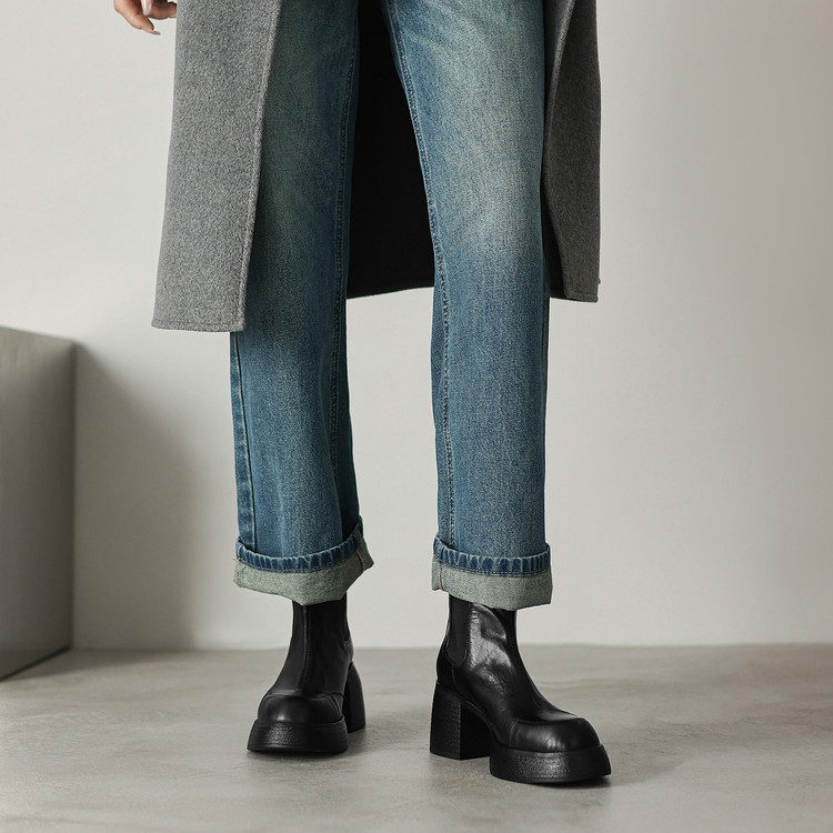 Chelsea Platform Boots