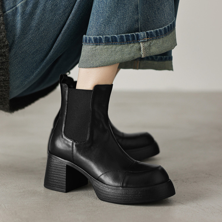 Chelsea Platform Boots