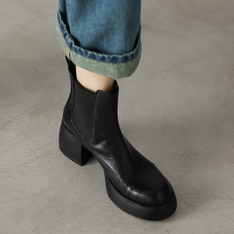 Chelsea Platform Boots