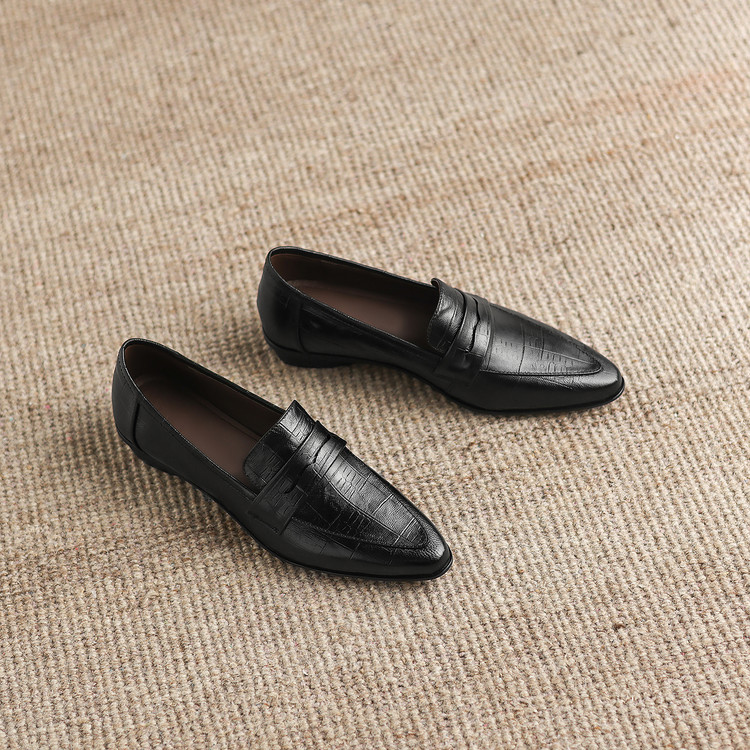 Classic Black Loafer