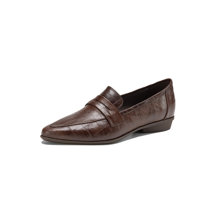 Pointed-toe Classic Loafers