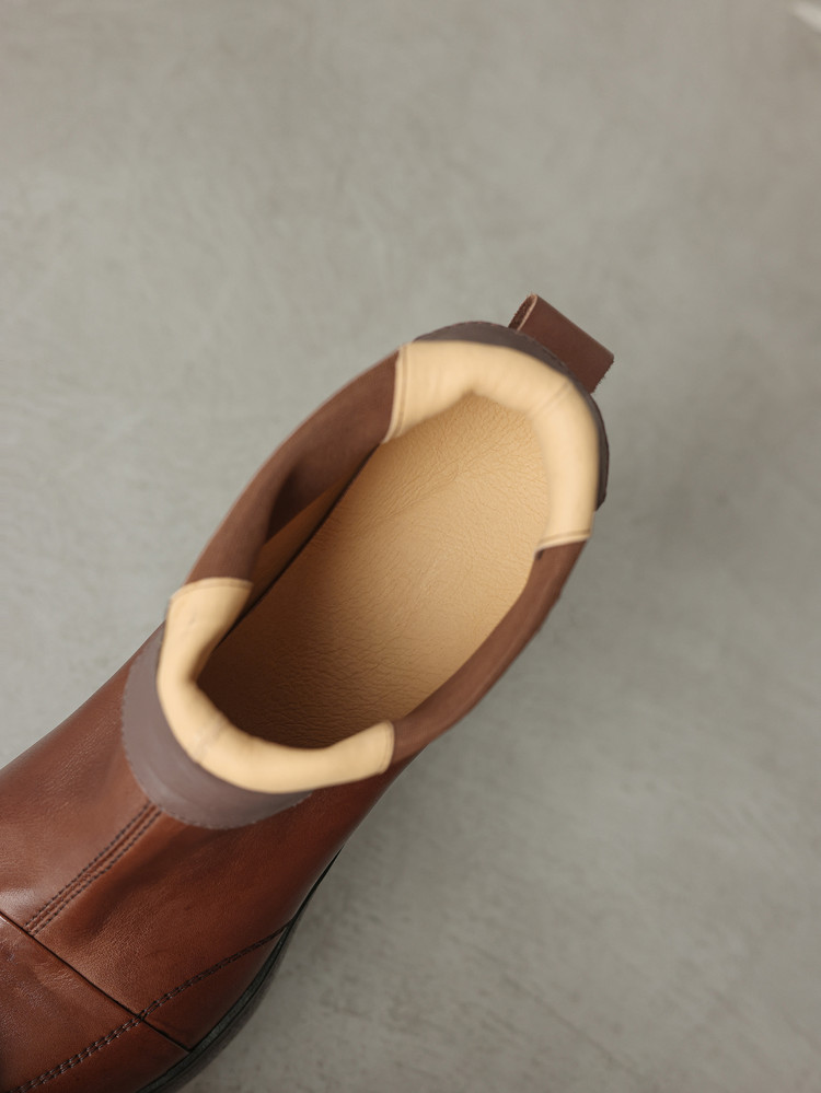 Brown Platform Boots