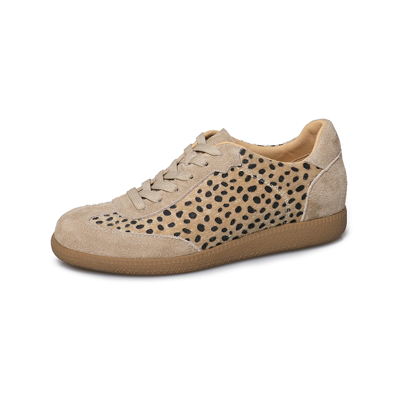 Sand Animal Print Sneakers