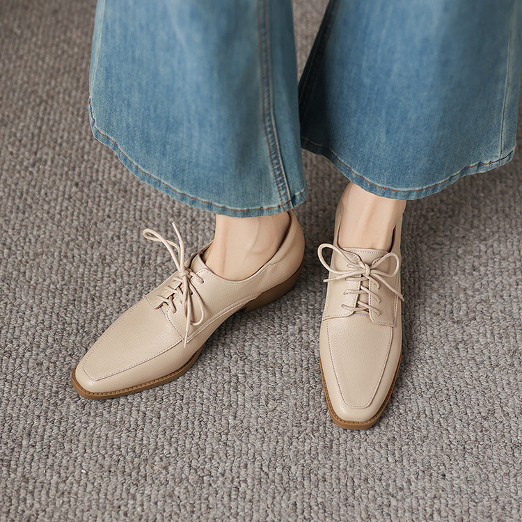 Soft square-toe Loafers