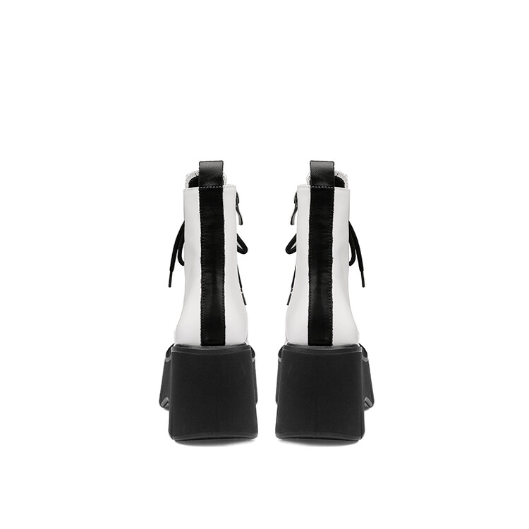 White Platform Boots