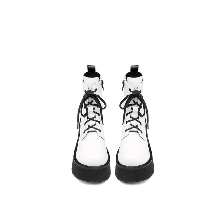 White Platform Boots