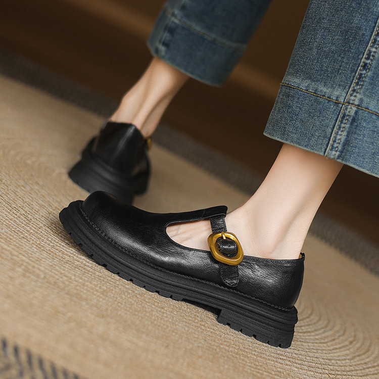 Mary Jane Loafers
