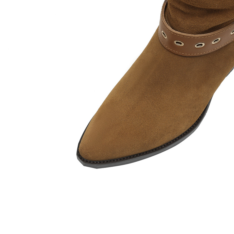 Camel Western Boots
